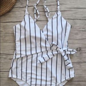 Striped One Piece